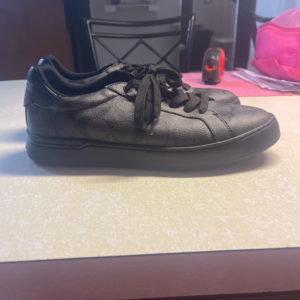 Coach Monogram Black Sneakers - Picture 2 of 4